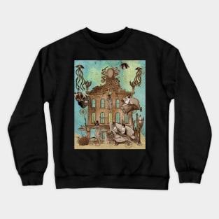 Deep Sea Sandcastle Hotel Crewneck Sweatshirt